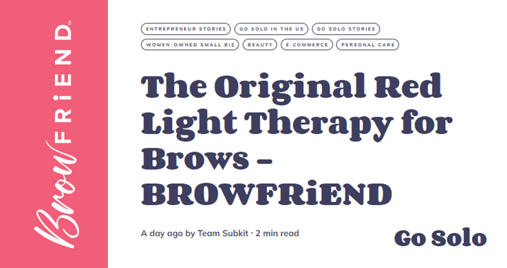 Go Solo Subkit Featuring BROWFRiEND BrowFriend